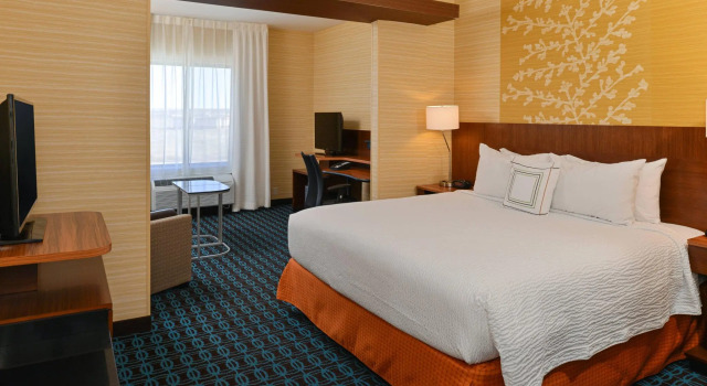 Двухместная студия Fairfield Inn & Suites by Marriott Gallup