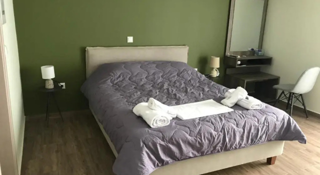 Трёхместный номер Deluxe с видом на море Vergas Apartments