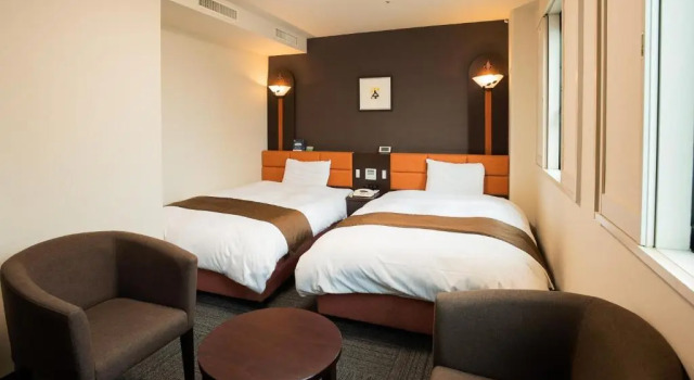 Двухместный номер DX Kagoshima Plaza Hotel Tenmonkan
