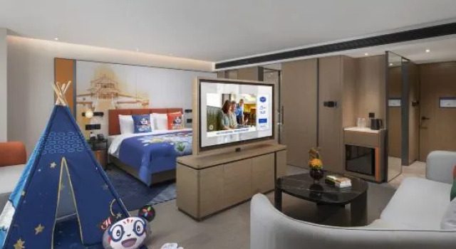 Семейный люкс Hampton by Hilton Qingdao CBD