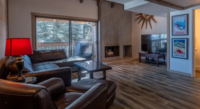 Snowcreek 1554 3 Bedroom Condo, Book Lejlighed Hailey Sun Valley, nær Dollar