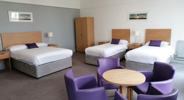 Семейный номер Standard с красивым видом из окна The Caledonian Torbay Hotel