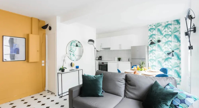 République - Le Marais Apartment, Забронировать Апартаменты/квартира Париж Иль-де-Франс, рядом с Станция метро Rambuteau