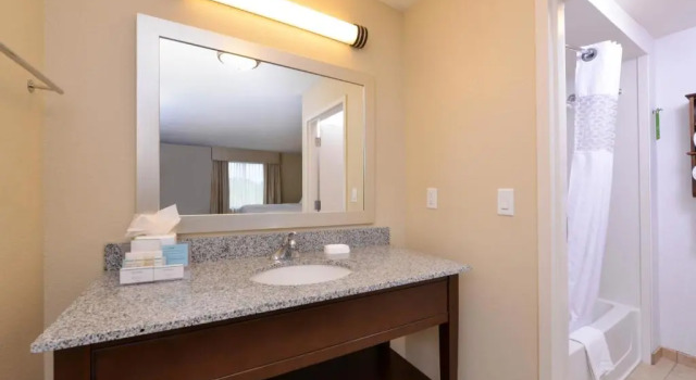 Четырёхместная студия Hampton Inn Omaha Midtown-Aksarben