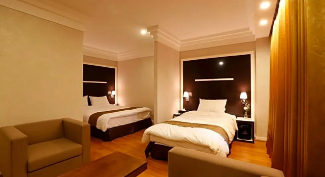 Люкс с видом на сад Anmyeondo Plaza Hotel