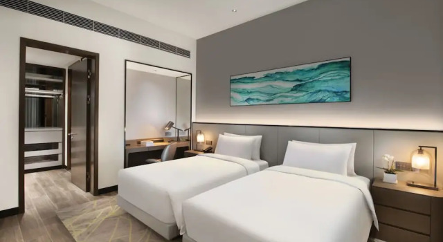Четырёхместный люкс Superior Oakwood Residence Foshan