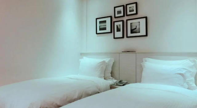 Obchodní Dvoulůžkový s manželskou postelí pokoj WeMeet Hotel