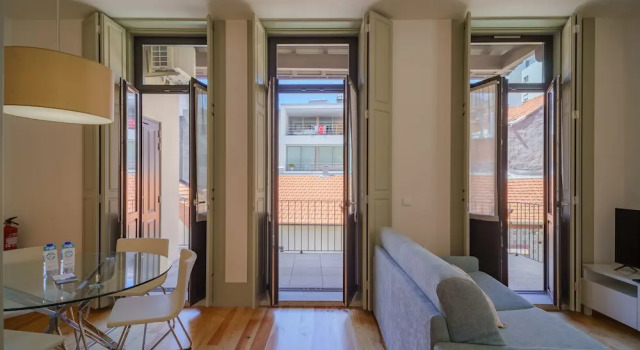 Апартаменты Comfort с балконом Feel Porto Matosinhos Ocean Flats