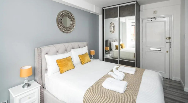 Студия NEW Sleek & Modern Studio in the Heart of Chelsea