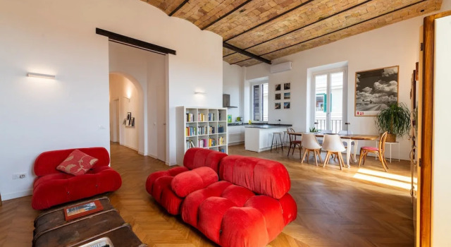 Апартаменты Boho 202 in Rome With 2 Bedrooms and 2 Bathrooms