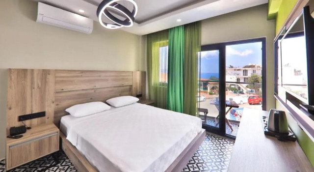 Двухместный номер Standard с балконом и с видом на море Zeytin HOTEL