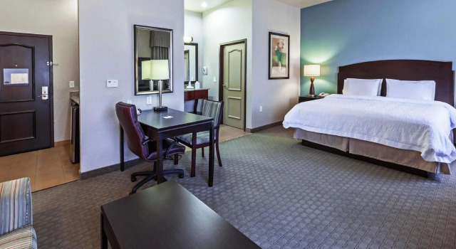 Двухместный люкс Hampton Inn and Suites Lake Jackson-Clute
