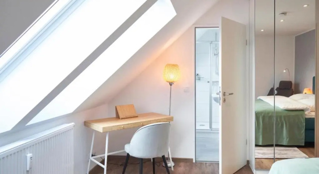 Апартаменты c 1 комнатой Airport & Messe Apartments