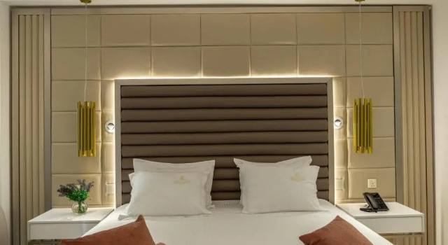 Люкс с видом на море Chrysomare Beach Hotel & Resort