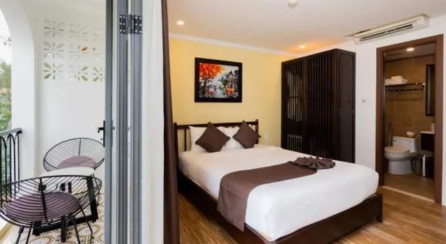 Семейный номер Standard с видом на сад KA VILLA - AN BANG BEACH, Free pick up 3 nights