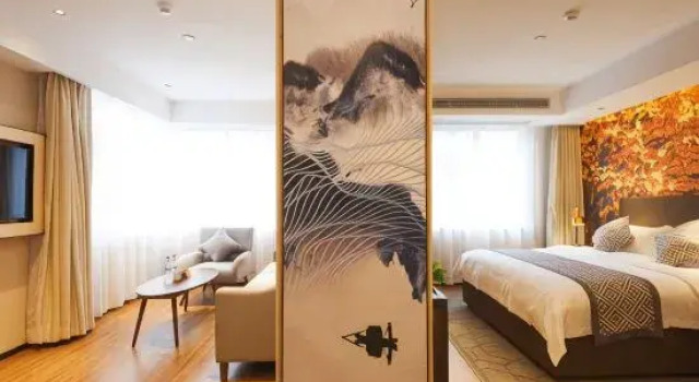 Люкс Deluxe GME Hefei Sanxiaokou Chenghuang Temple Xinghua Park Hotel