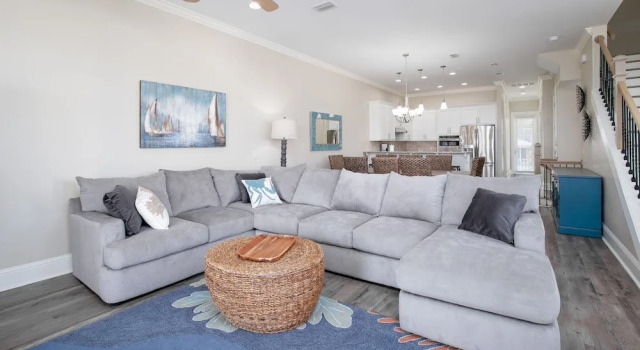 2 Gulf View Balconies! 3 Story Townhome With 4 Bedrooms, 4 Bathrooms! Sleeps 12