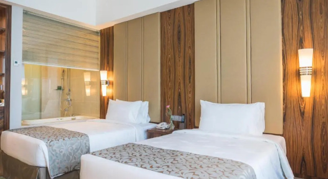 Lüks çift kişilik oda Zenith Hotel Putrajaya