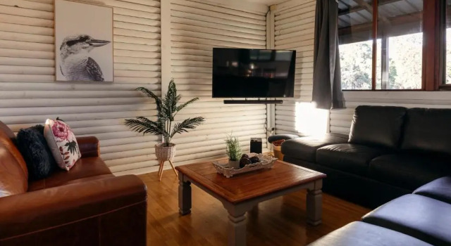 Кровать в общем номере Palmers Lane Estate Hunter Valley