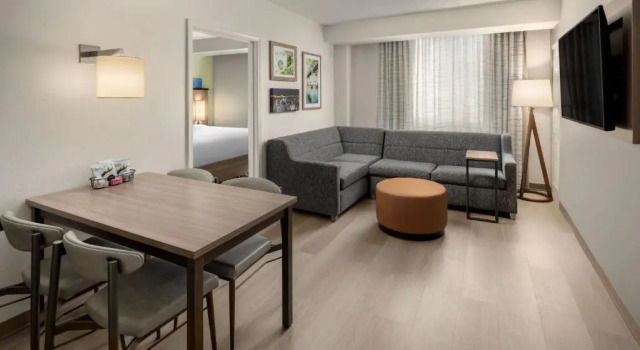 Люкс с 2 комнатами Residence Inn Portland Downtown/RiverPlace
