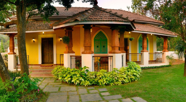 ELIVAAS Terra Rosa 4 BHK Villa With Pool, Prenota Villa Hotel a Goa con parcheggio, Parcheggio