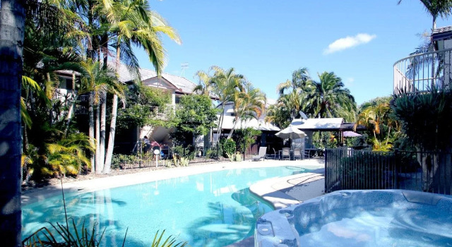 Weyba Gardens Resort, Rezerwuj Ośrodek wypoczynkowy Hotele w Noosa z basenem, Basen