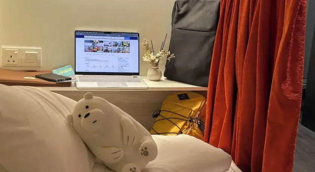 Кровать в общем номере (женский номер) Traveller Ark Hotel and Bunks