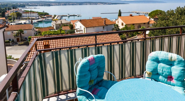 Stunning Apartment in Malinska with Terrace