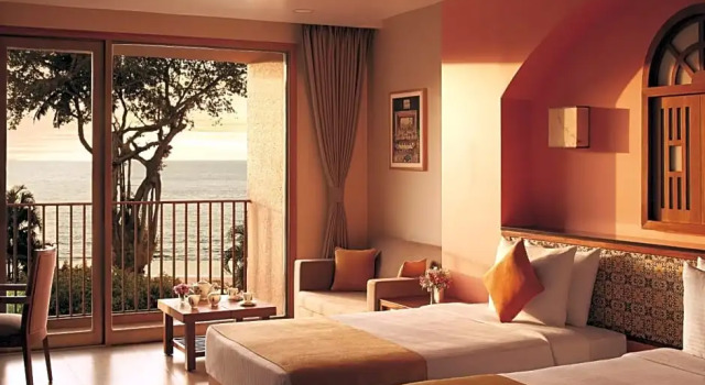 Одноместный номер Deluxe с видом на море Taj Cidade de Goa Heritage, Goa