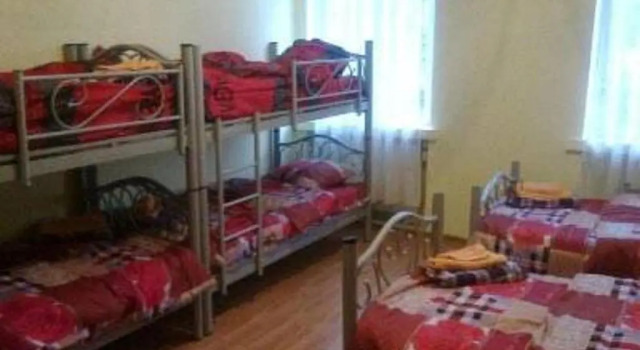 Кровать в общем номере Lemon Family GuestHouse