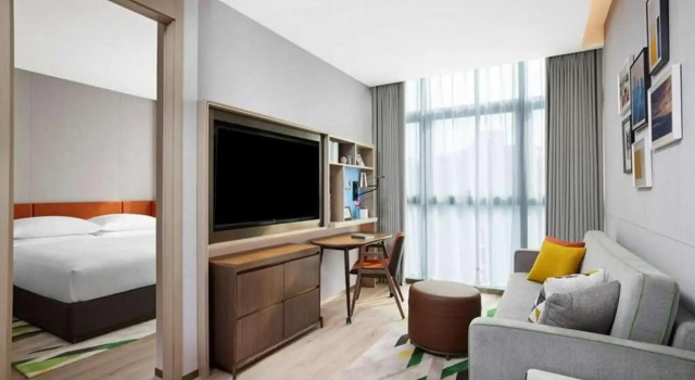 Home2 Suites by Hilton Shenzhen Baoan, Забронировать Отель Отели Шэньчжэнь 4 звезды, 4*