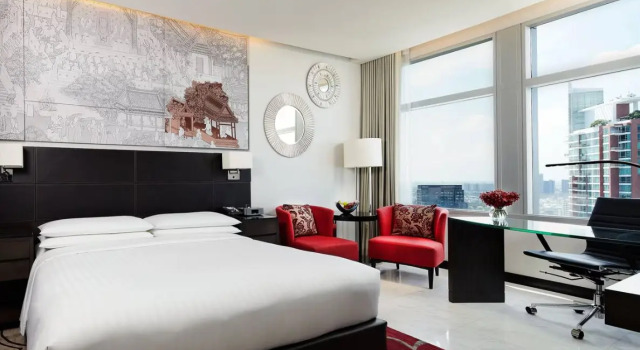 Двухместный номер Standard Bangkok Marriott Hotel Sukhumvit