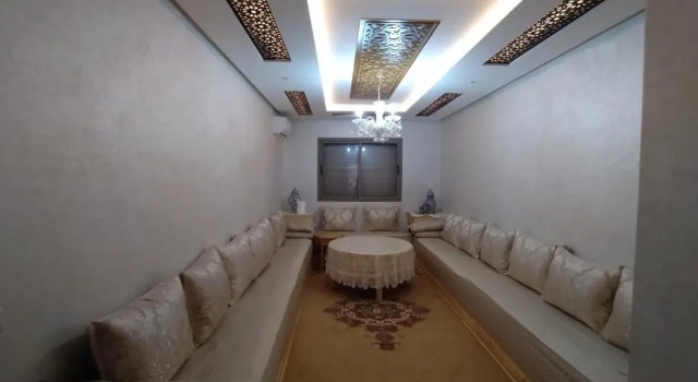 Appartement à Bouznika prêt du plage Dahomey, plage bouznika, Bahia beach, Rezervasyon Daire Doukkala-Abda otoparklı oteller, Otopark