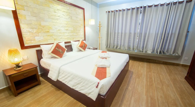 Люкс с красивым видом из окна Romantic Angkor Residence