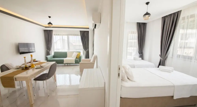 Номер Superior с 2 комнатами с видом на город Cedrus Suites