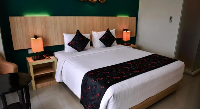 Двухместный номер Deluxe с балконом The Kana Kuta Hotel