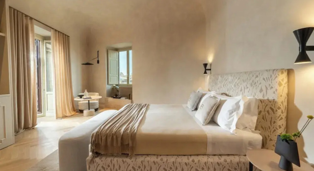 Номер Deluxe с балконом и с видом на город Palazzo Balsamo Boutique Hotel