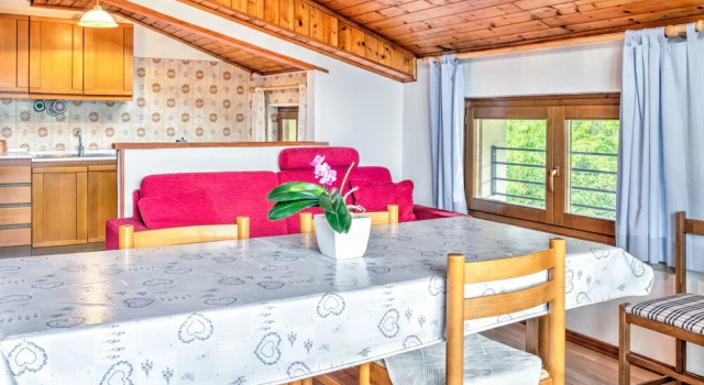 Apartment in Canale With Balcony, Garden, Garden Furniture