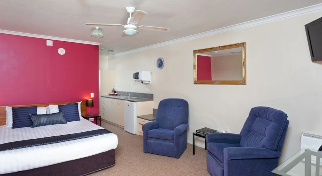 Двухместный люкс BKs Rotorua Motor Lodge