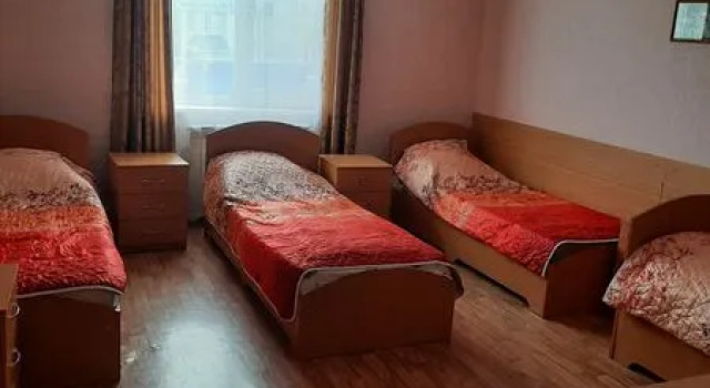 Кровать в общем номере Severniy rai
