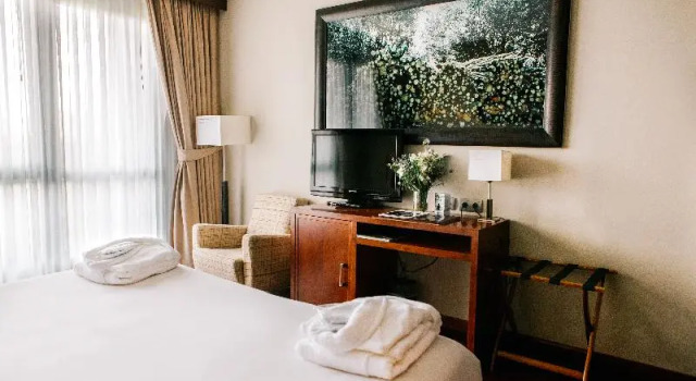 Двухместный номер Standard с балконом Hosteria de Torazo Nature Hotel & Spa