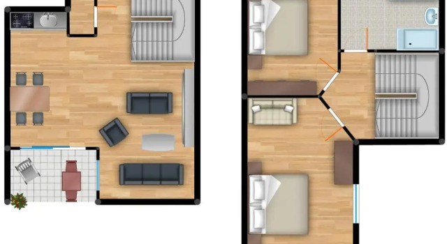 Номер Standard Residenz am Balmer See - FeWo 31