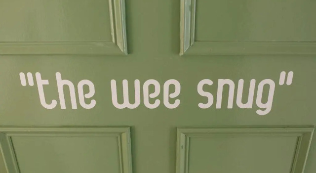 Апартаменты с балконом The Wee Snug