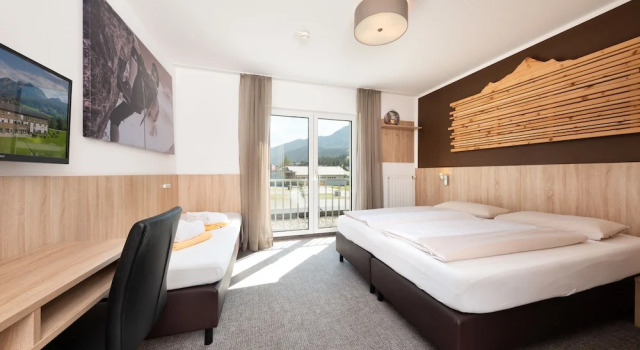 Номер Comfort c 1 комнатой с красивым видом из окна Fairhotel Hochfilzen B&B