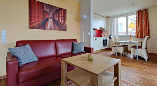 Residenz-Hohe-Lith-Ferienwohnung-412-HLI412, Забронировать Отель Отели Пляжа Куксхавен с бассейном, Бассейн