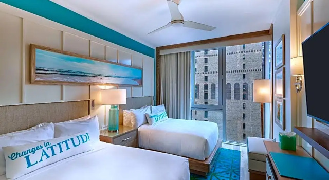 Четырёхместный номер Deluxe Margaritaville Resort Times Square