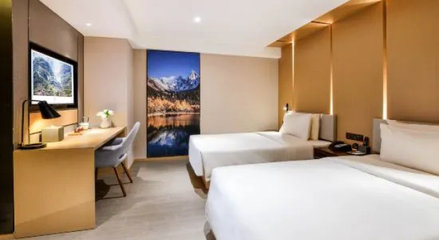 Двухместный номер Superior HanTing Hotel (Chengdu Wuhou Temple Hongpailou Subway Station)