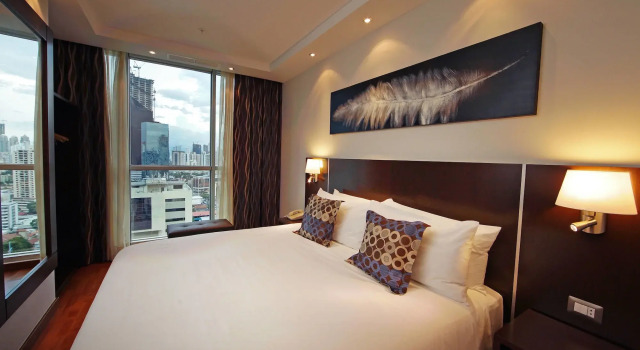 Marriott Executive Apartments Panama City, Finisterre, Rezervovat Apartmán Bella Vista Panamá