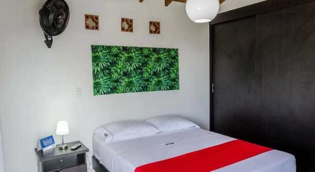 Двухместный номер Standard с красивым видом из окна Hotel Santa Maria de las Aguas Peñol