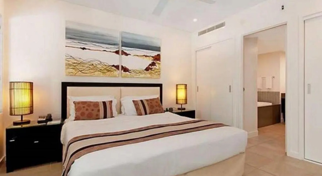 Номер Standard Пентхаус с 2 комнатами с видом на залив Luxury Apartments at Temple Resort and Spa Port Douglas